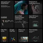 OnePlus Buds Pro 2 Bluetooth Headset (Arbor Green, True Wireless)