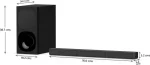 SONY HT-S20R 5.1ch Home Theatre with Dolby Digital, Subwoofer, Rear Speakers, 400 W Bluetooth Soundbar (Black, 5.1 Channel)